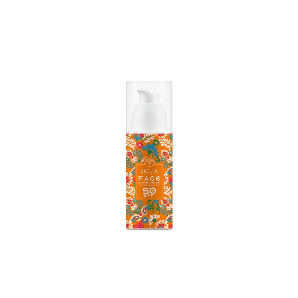 FACE SUNSCREEN SPF 50+ WITH HYALURONIC ACID