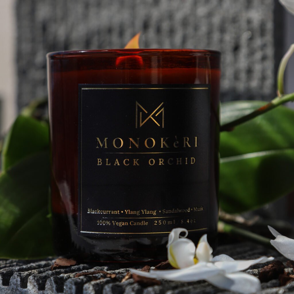 Alternative view of Black Orchid