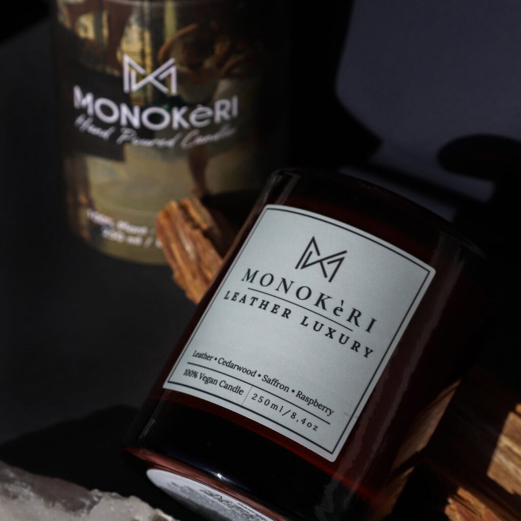 Leather Luxury αρωματικό κερί MONOKèRI